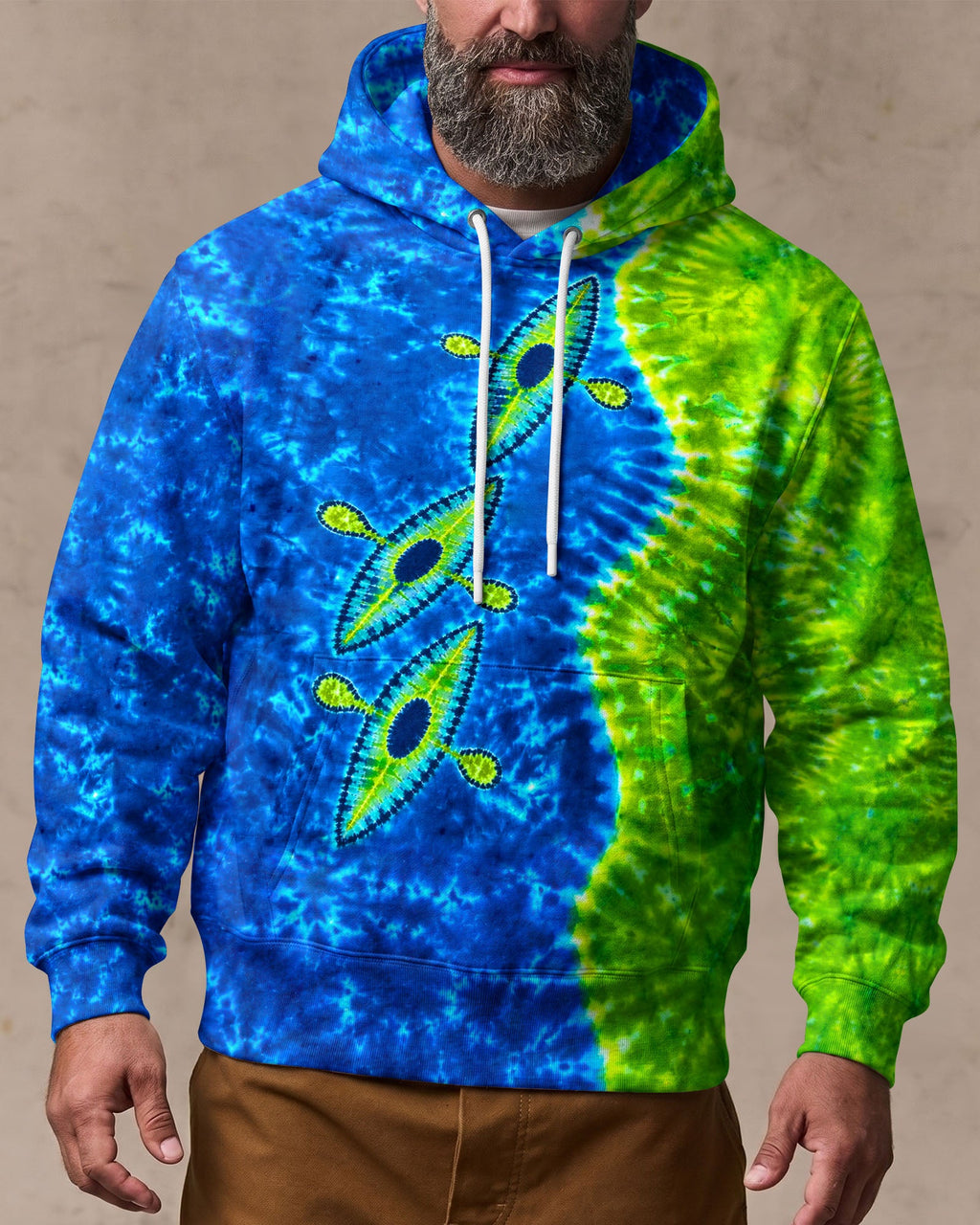THREE  KAYAKS  BURST ALL OVER PRINT - TLTW0207265