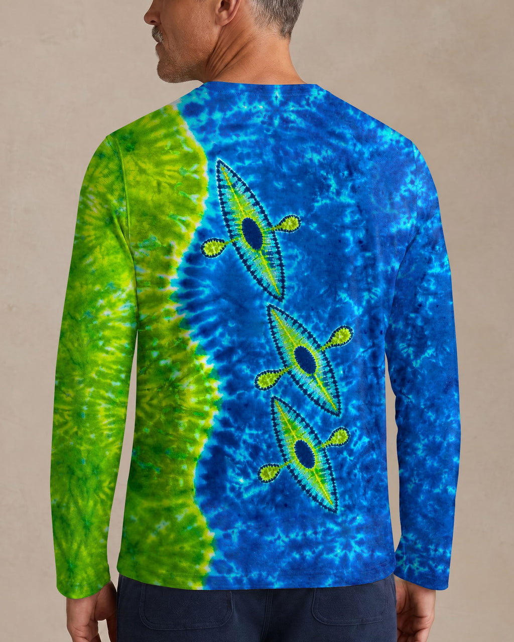 THREE  KAYAKS  BURST ALL OVER PRINT - TLTW0207265