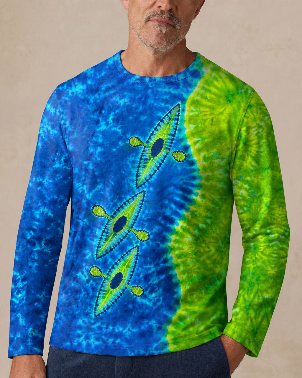 THREE  KAYAKS  BURST ALL OVER PRINT - TLTW0207265