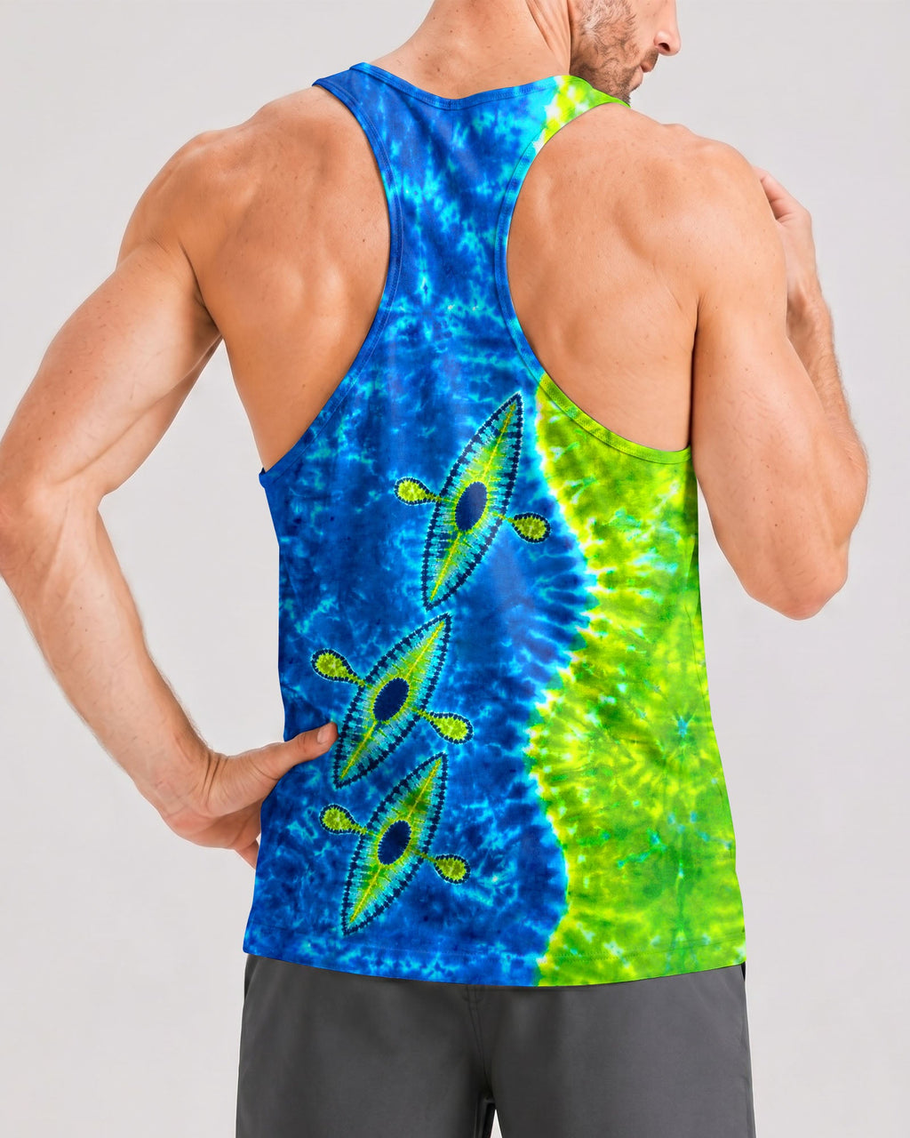 THREE  KAYAKS  BURST ALL OVER PRINT - TLTW0207265