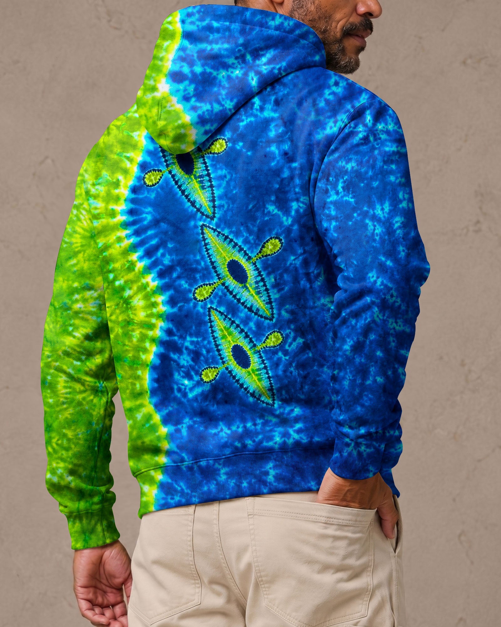 THREE  KAYAKS  BURST ALL OVER PRINT - TLTW0207265