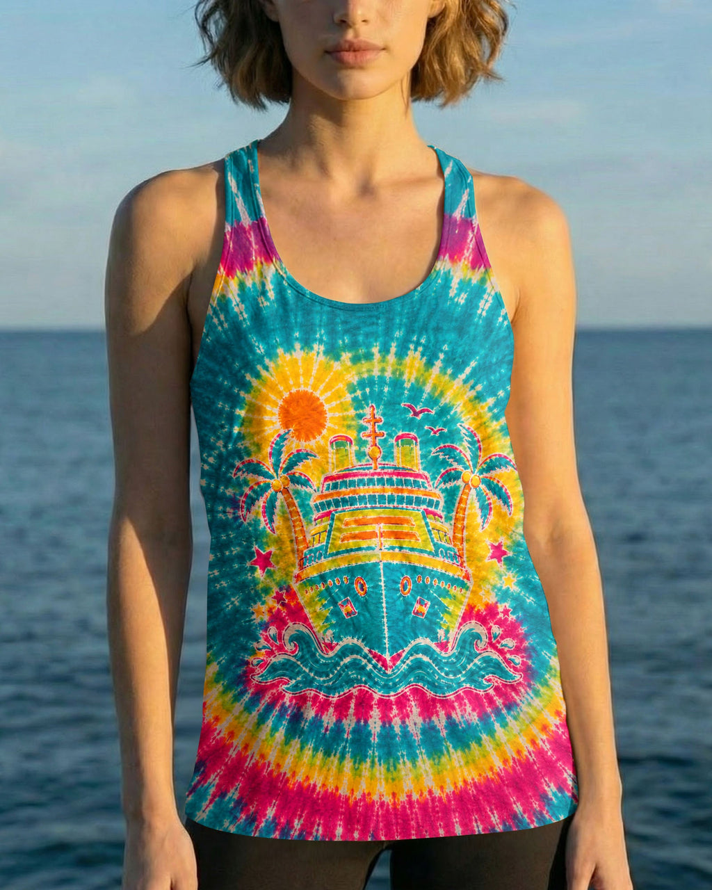 TROPICAL CRUISING BURST ALL OVER PRINT  - TLTW0307265