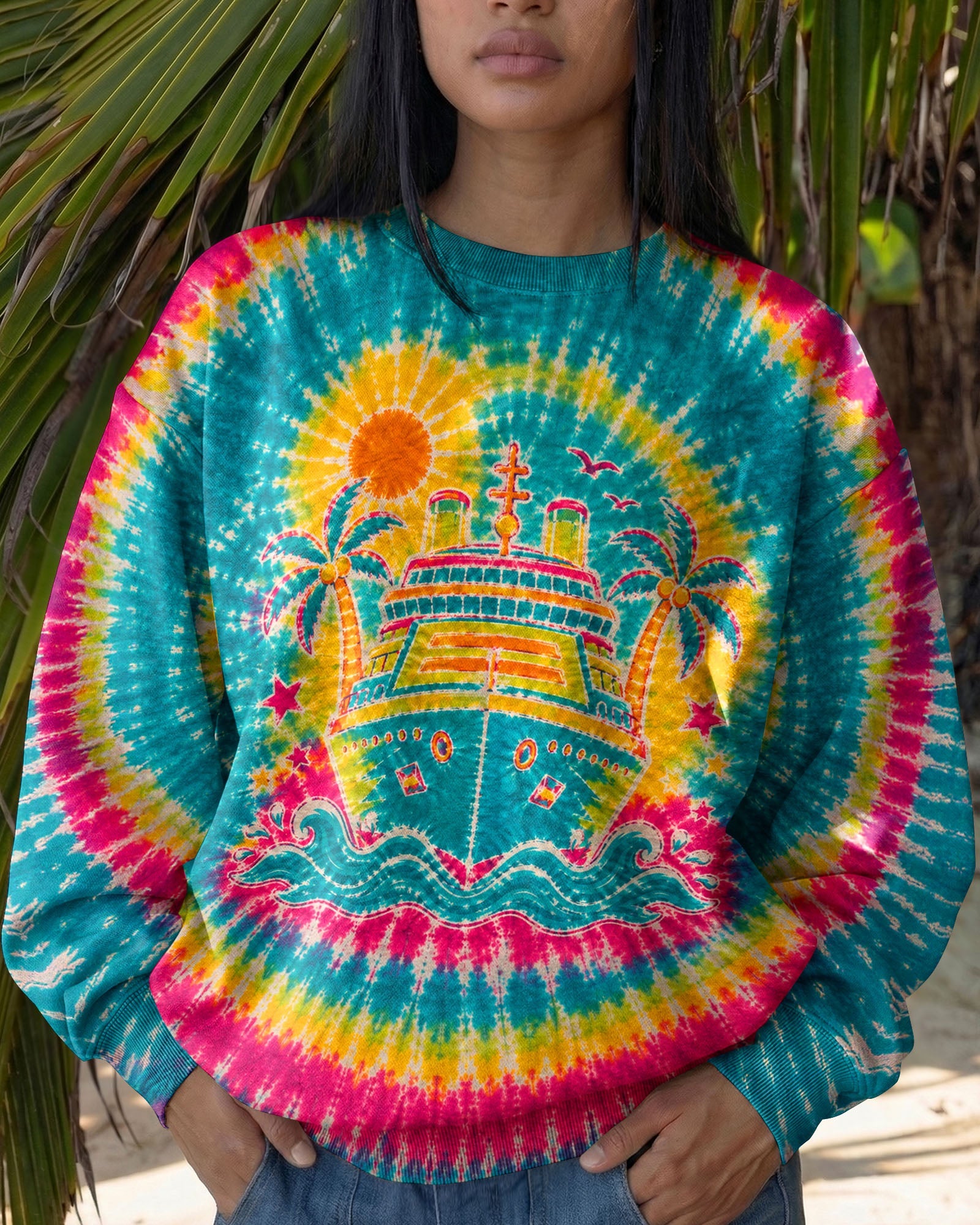 TROPICAL CRUISING BURST ALL OVER PRINT  - TLTW0307265