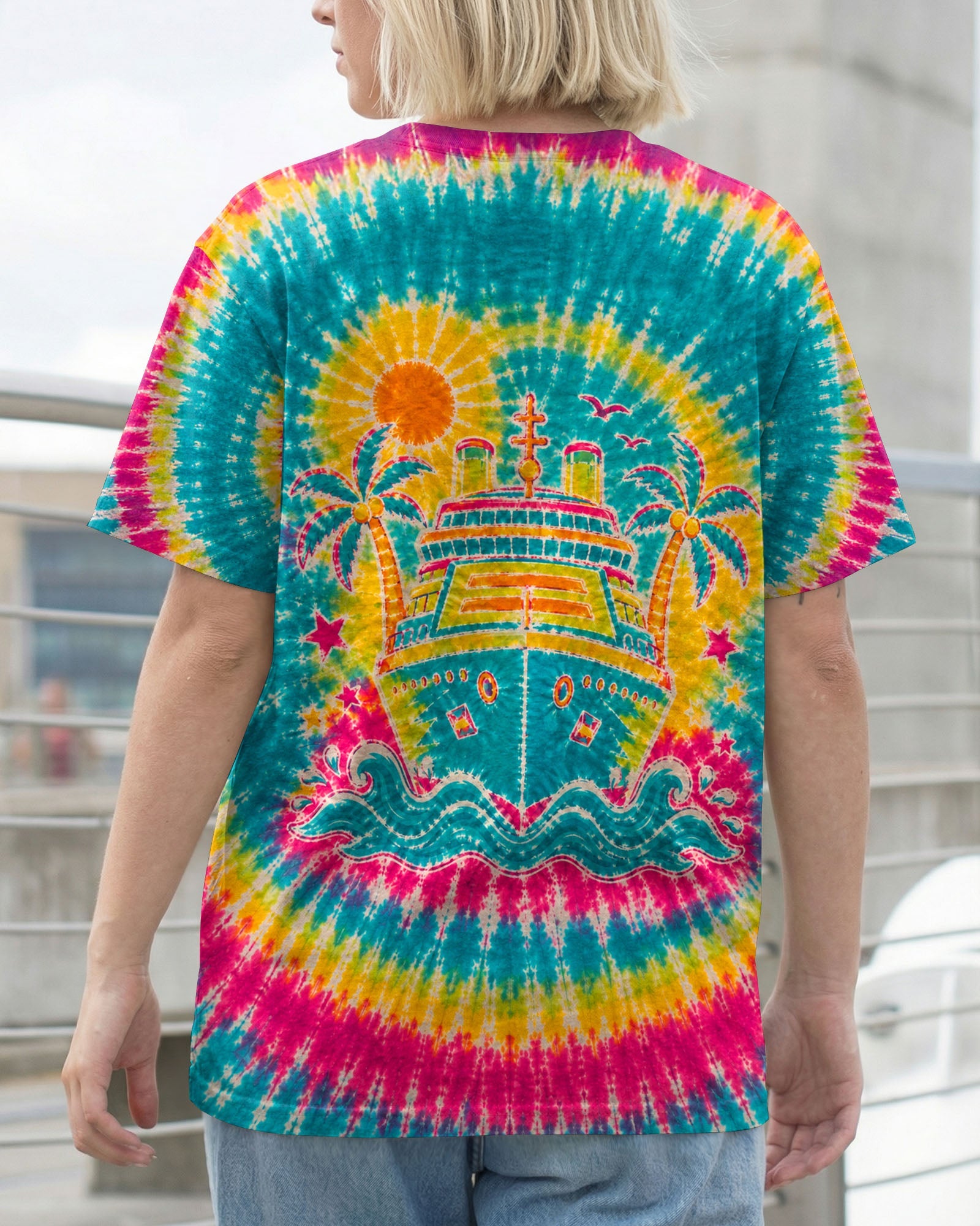 TROPICAL CRUISING BURST ALL OVER PRINT  - TLTW0307265