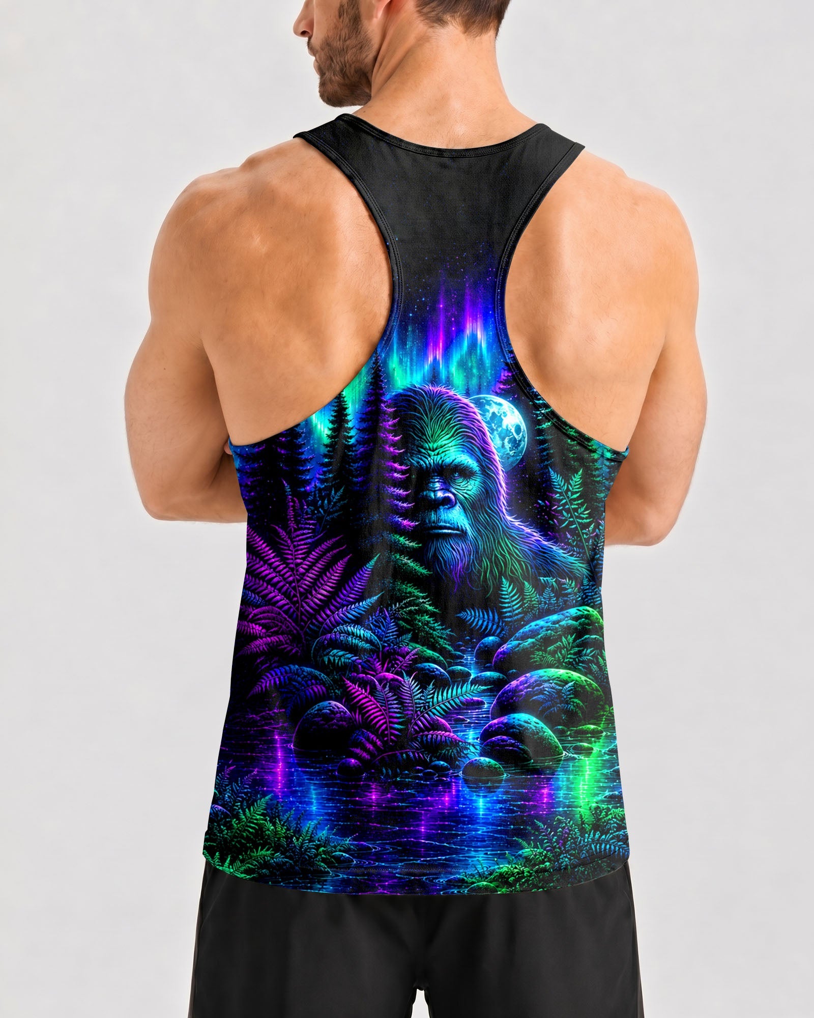 BIGFOOT UNDER THE AURORA SKY ALL OVER PRINT  - TLTW0607265