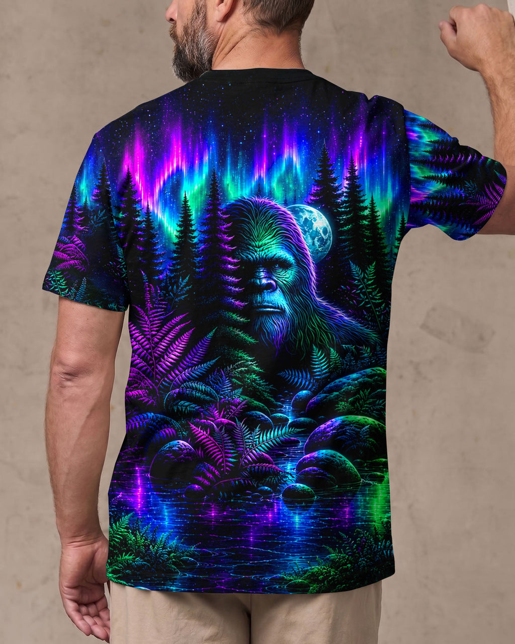 BIGFOOT UNDER THE AURORA SKY ALL OVER PRINT  - TLTW0607265