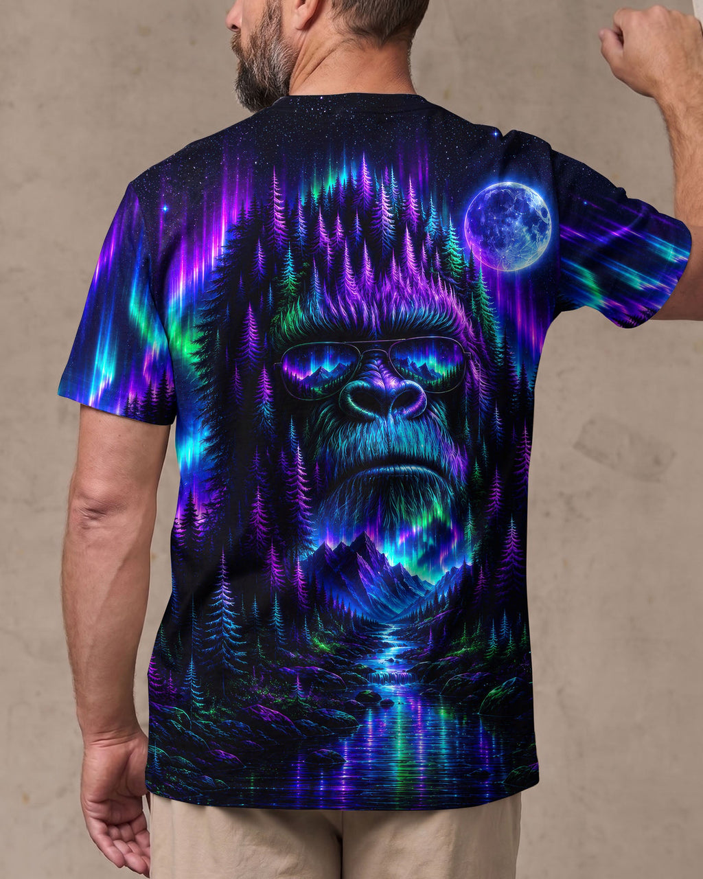 BIGFOOT WILDERNESS MOONLIT AURORA ALL OVER PRINT  - TLTW0807263