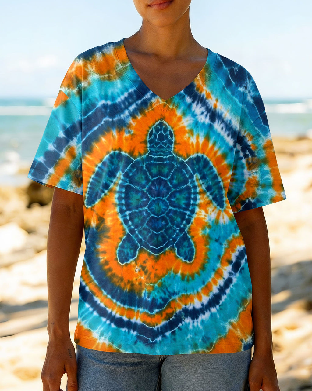 SEA TURTLE  ALL OVER PRINT - TLTW1404261