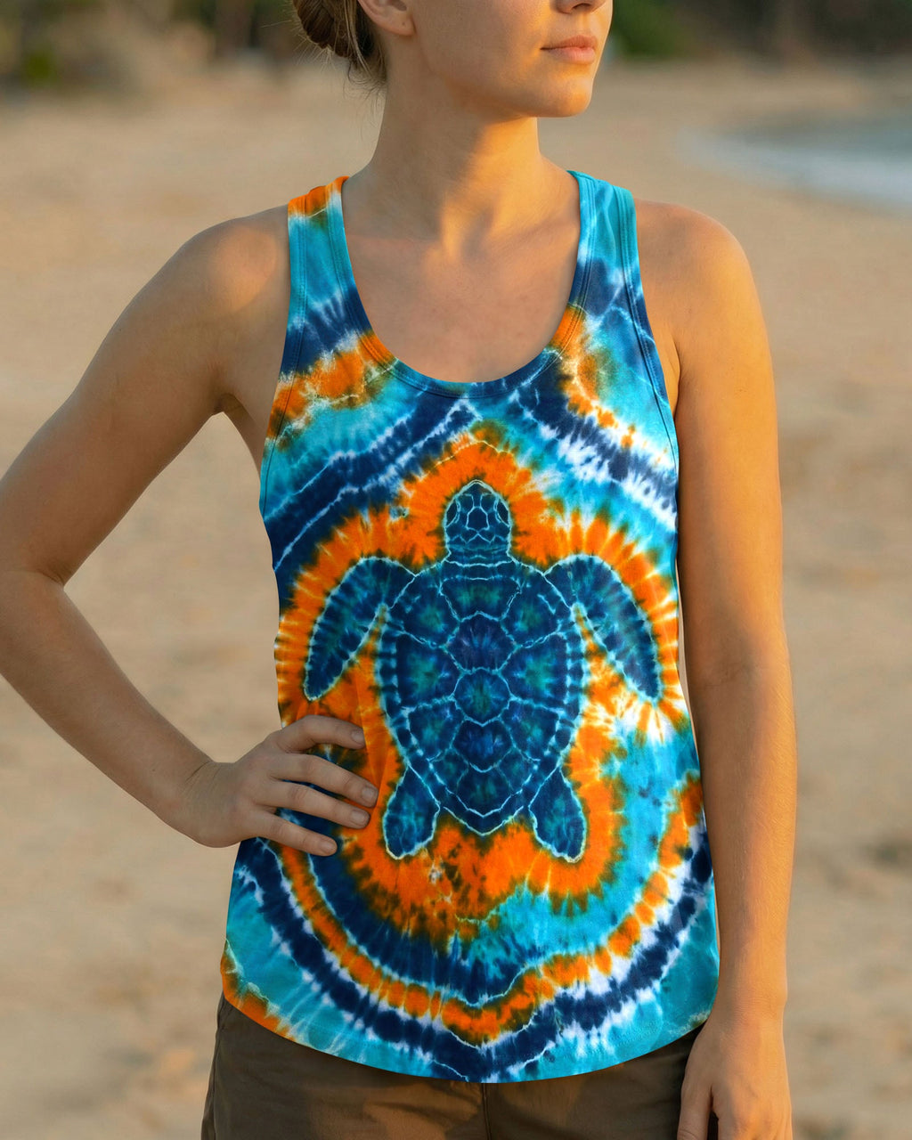 SEA TURTLE  ALL OVER PRINT - TLTW1404261