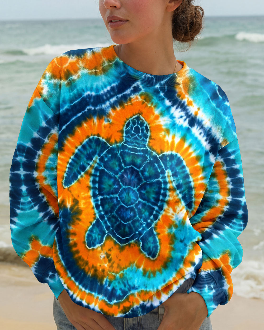 SEA TURTLE  ALL OVER PRINT - TLTW1404261