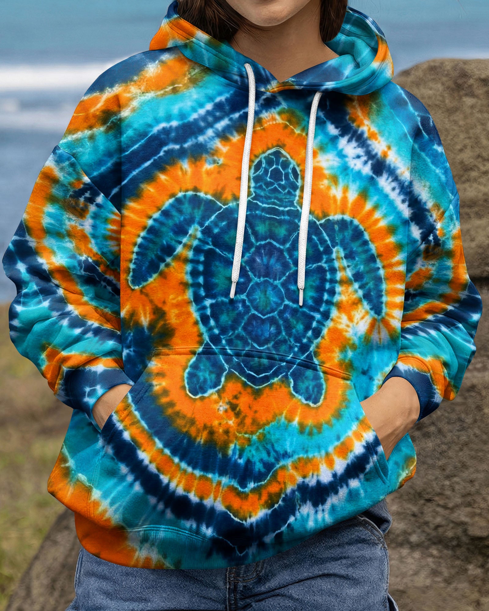 SEA TURTLE  ALL OVER PRINT - TLTW1404261