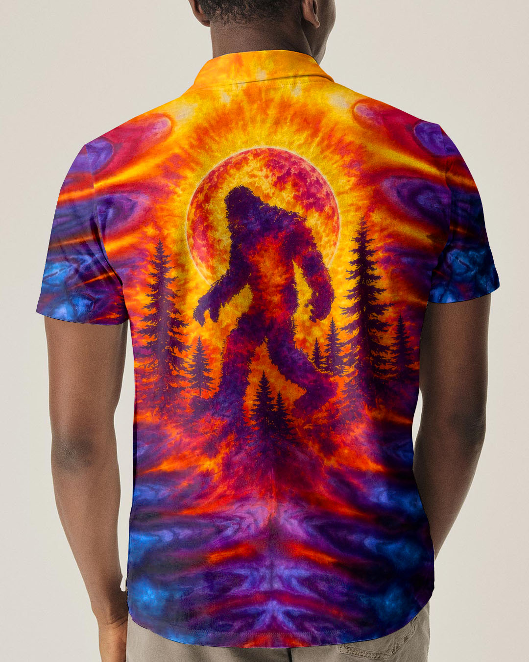 BIGFOOT UNDER MOON ALL OVER PRINT - TLTW1405261