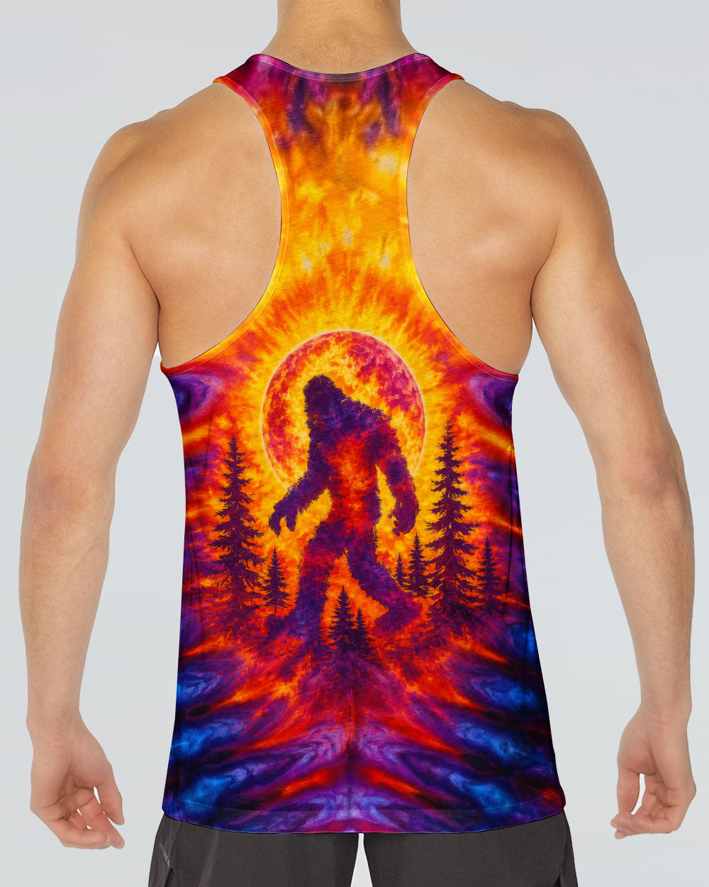 BIGFOOT UNDER MOON ALL OVER PRINT - TLTW1405261