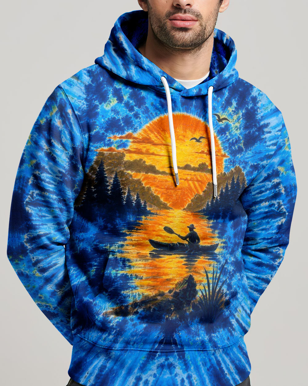LAKE DAY SUNSET KAYAK ALL OVER PRINT - TLTW1505262