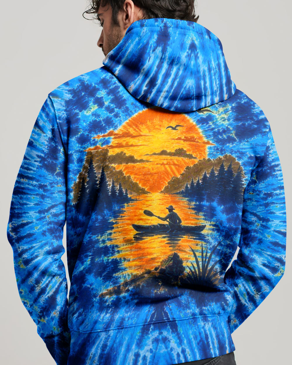 LAKE DAY SUNSET KAYAK ALL OVER PRINT - TLTW1505262