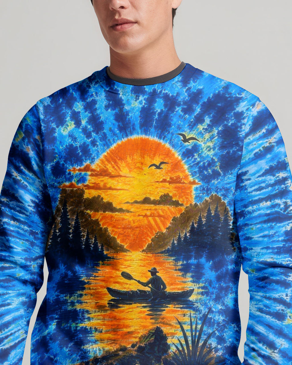 LAKE DAY SUNSET KAYAK ALL OVER PRINT - TLTW1505262