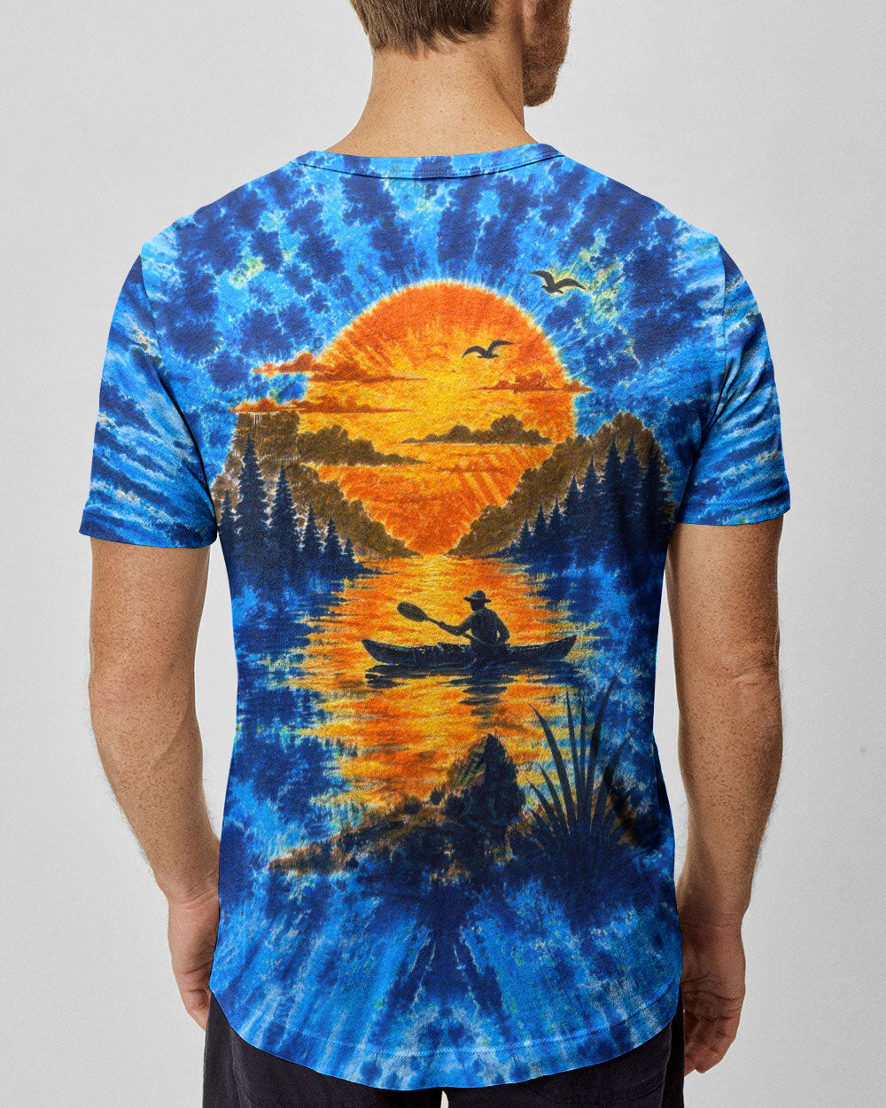 LAKE DAY SUNSET KAYAK ALL OVER PRINT - TLTW1505262