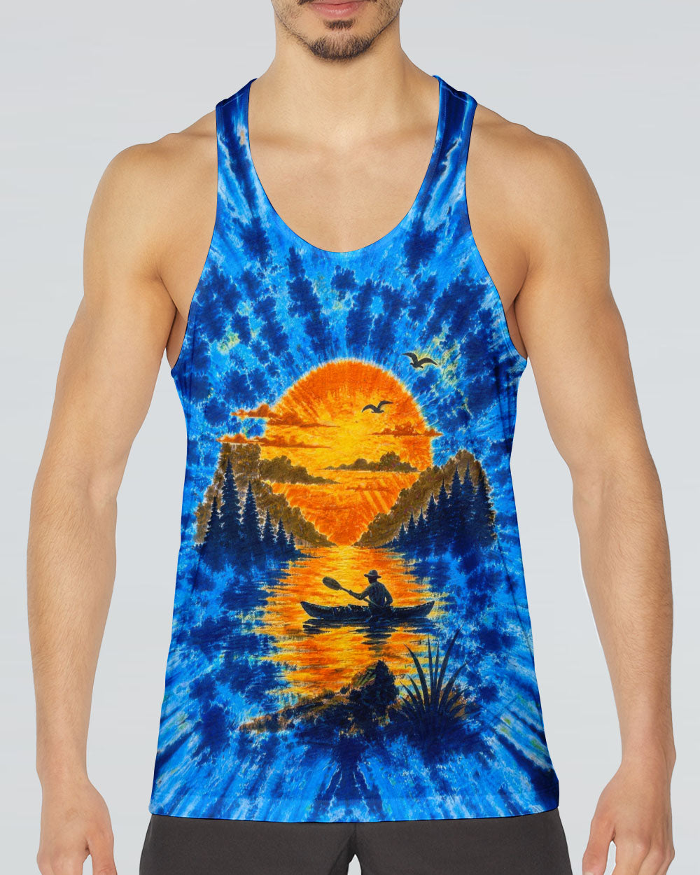 LAKE DAY SUNSET KAYAK ALL OVER PRINT - TLTW1505262