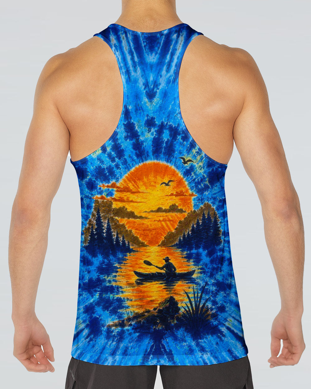 LAKE DAY SUNSET KAYAK ALL OVER PRINT - TLTW1505262
