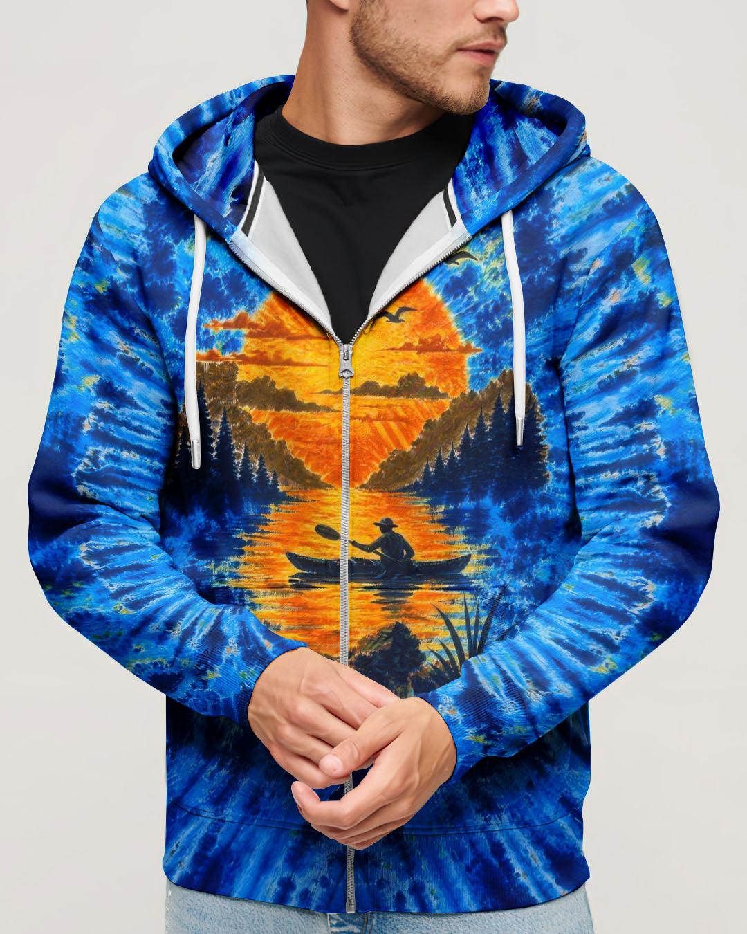 LAKE DAY SUNSET KAYAK ALL OVER PRINT - TLTW1505262