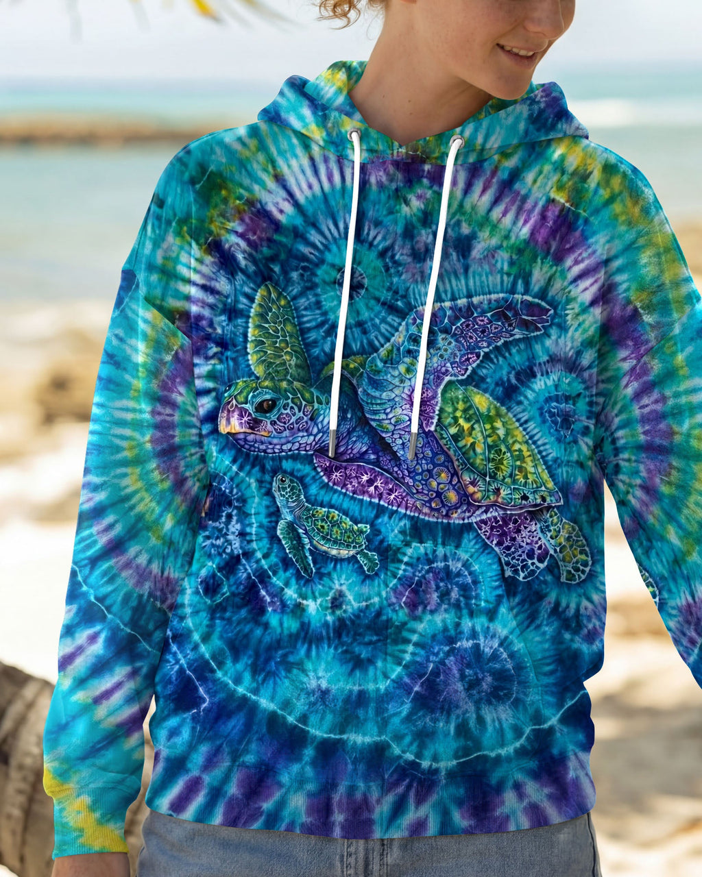 SEA TURTLE ART ALL OVER PRINT - TLTW1604263