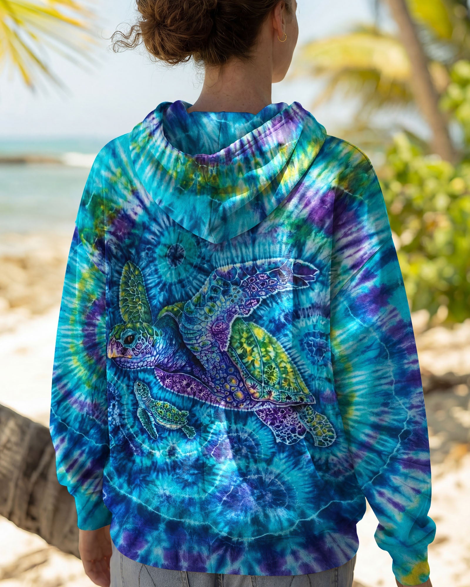 SEA TURTLE ART ALL OVER PRINT - TLTW1604263