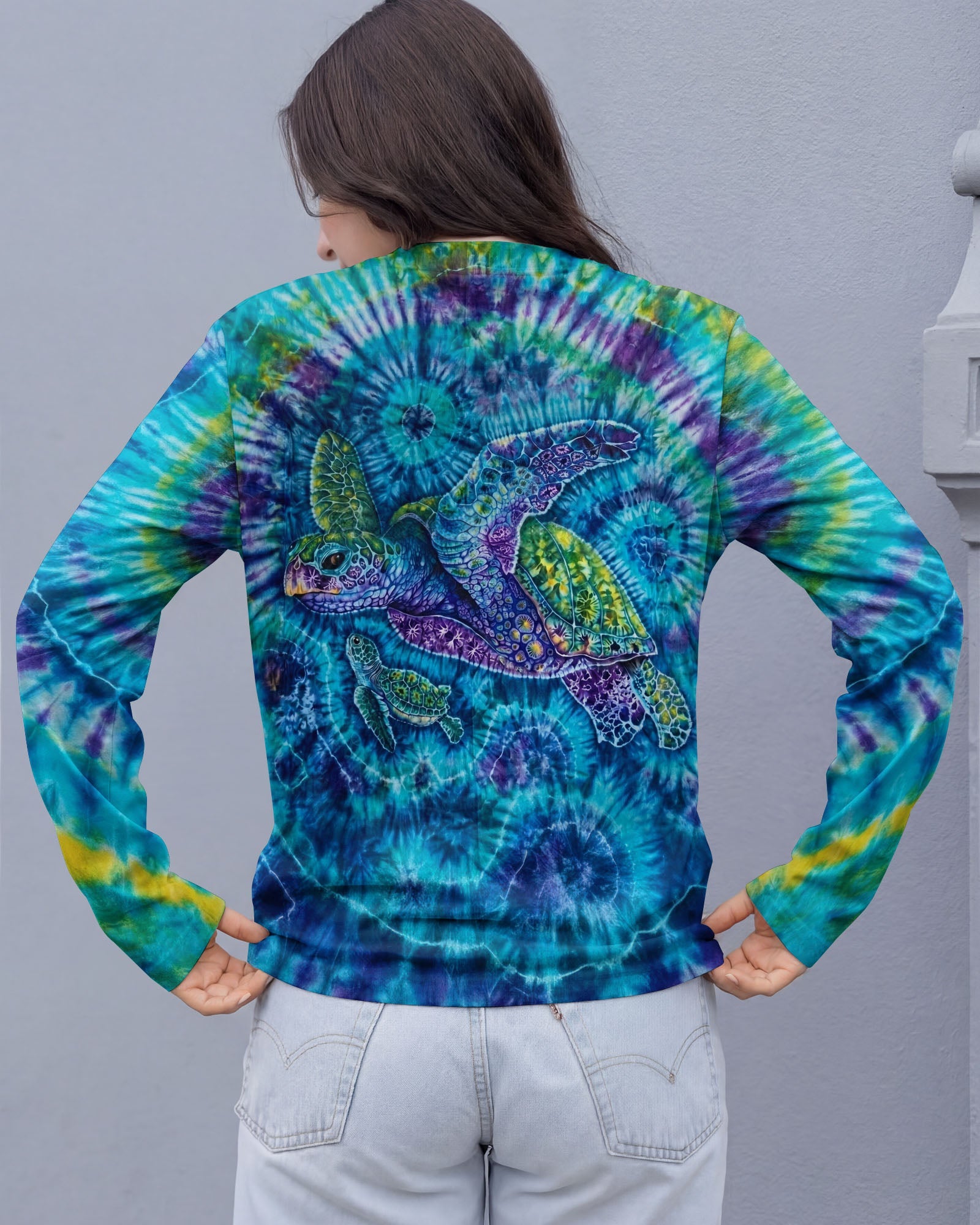 SEA TURTLE ART ALL OVER PRINT - TLTW1604263