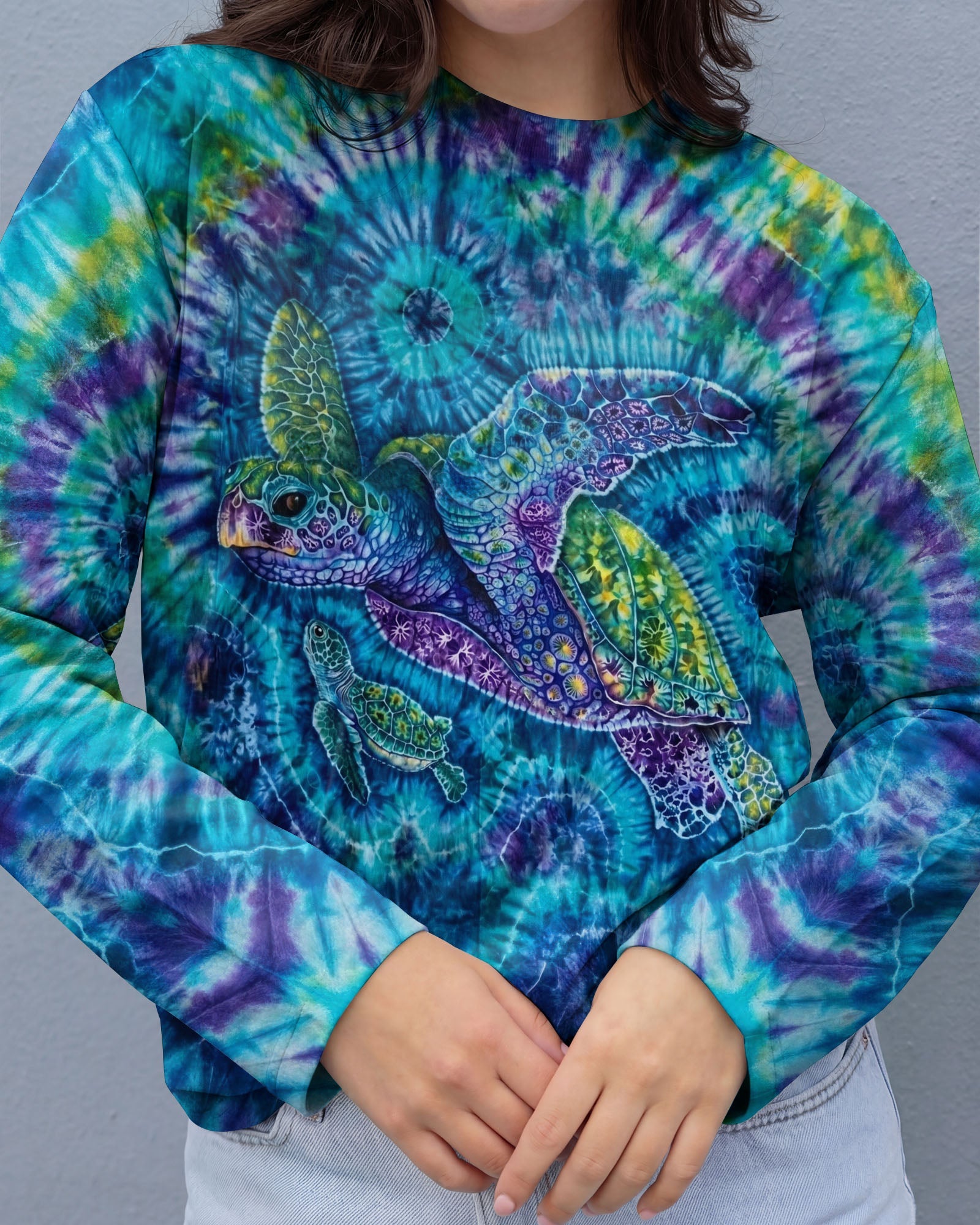 SEA TURTLE ART ALL OVER PRINT - TLTW1604263