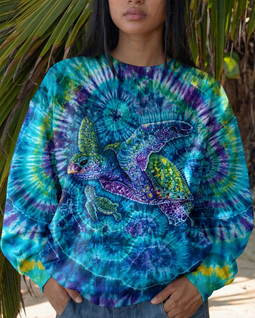 SEA TURTLE ART ALL OVER PRINT - TLTW1604263
