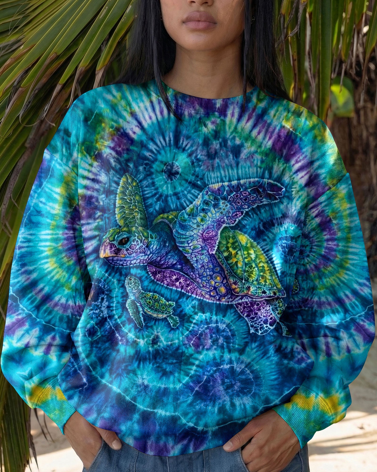 SEA TURTLE ART ALL OVER PRINT - TLTW1604263
