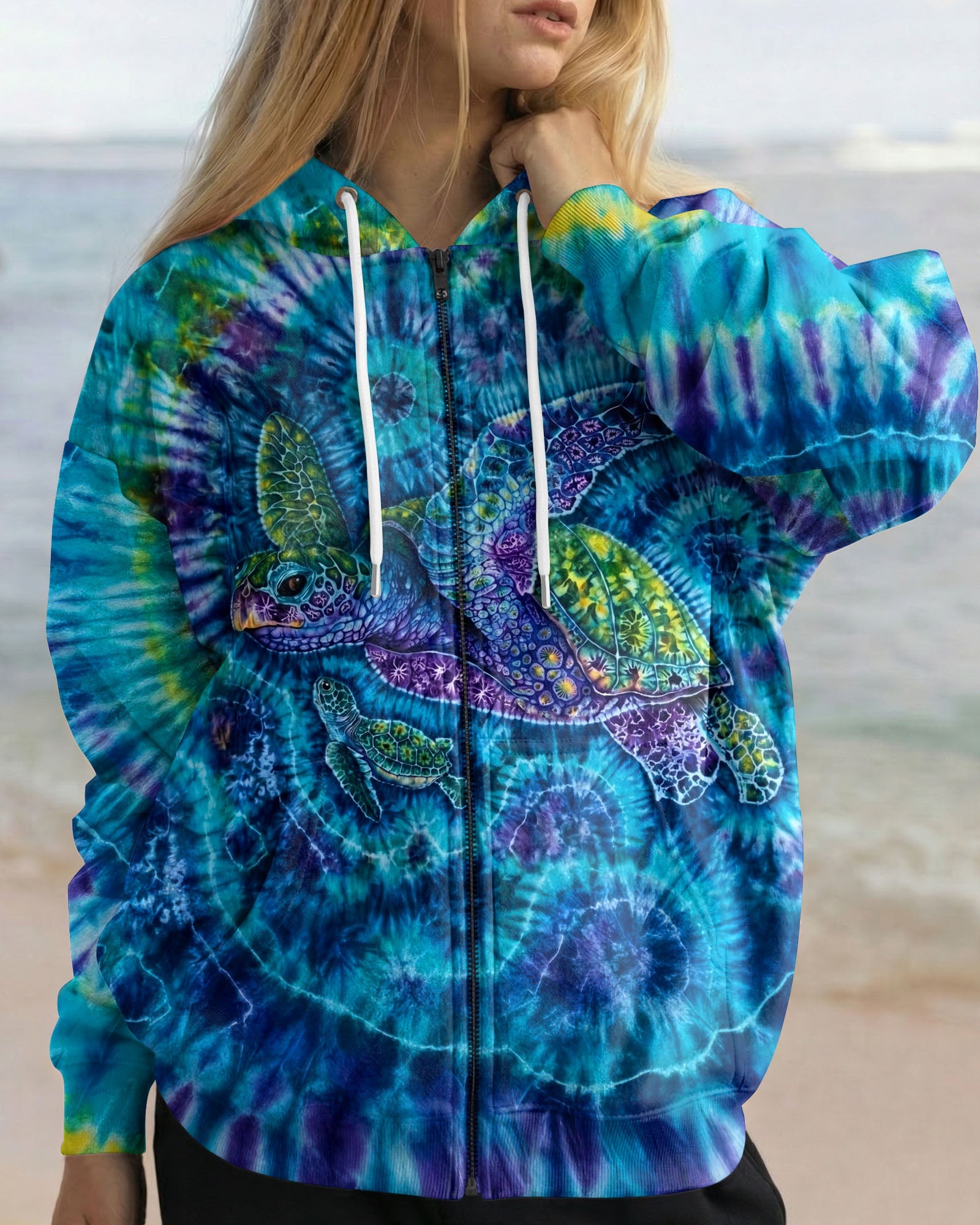 SEA TURTLE ART ALL OVER PRINT - TLTW1604263