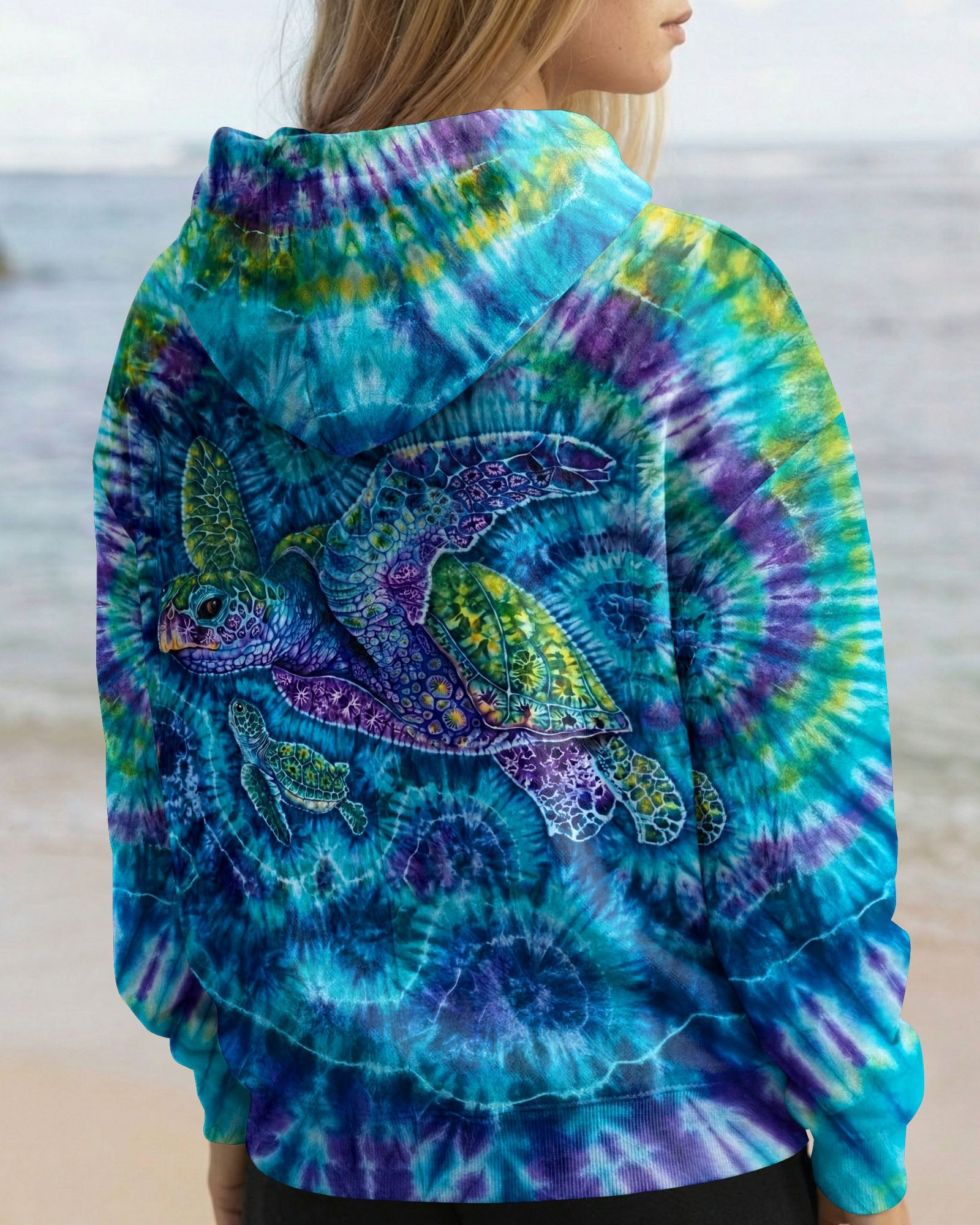 SEA TURTLE ART ALL OVER PRINT - TLTW1604263