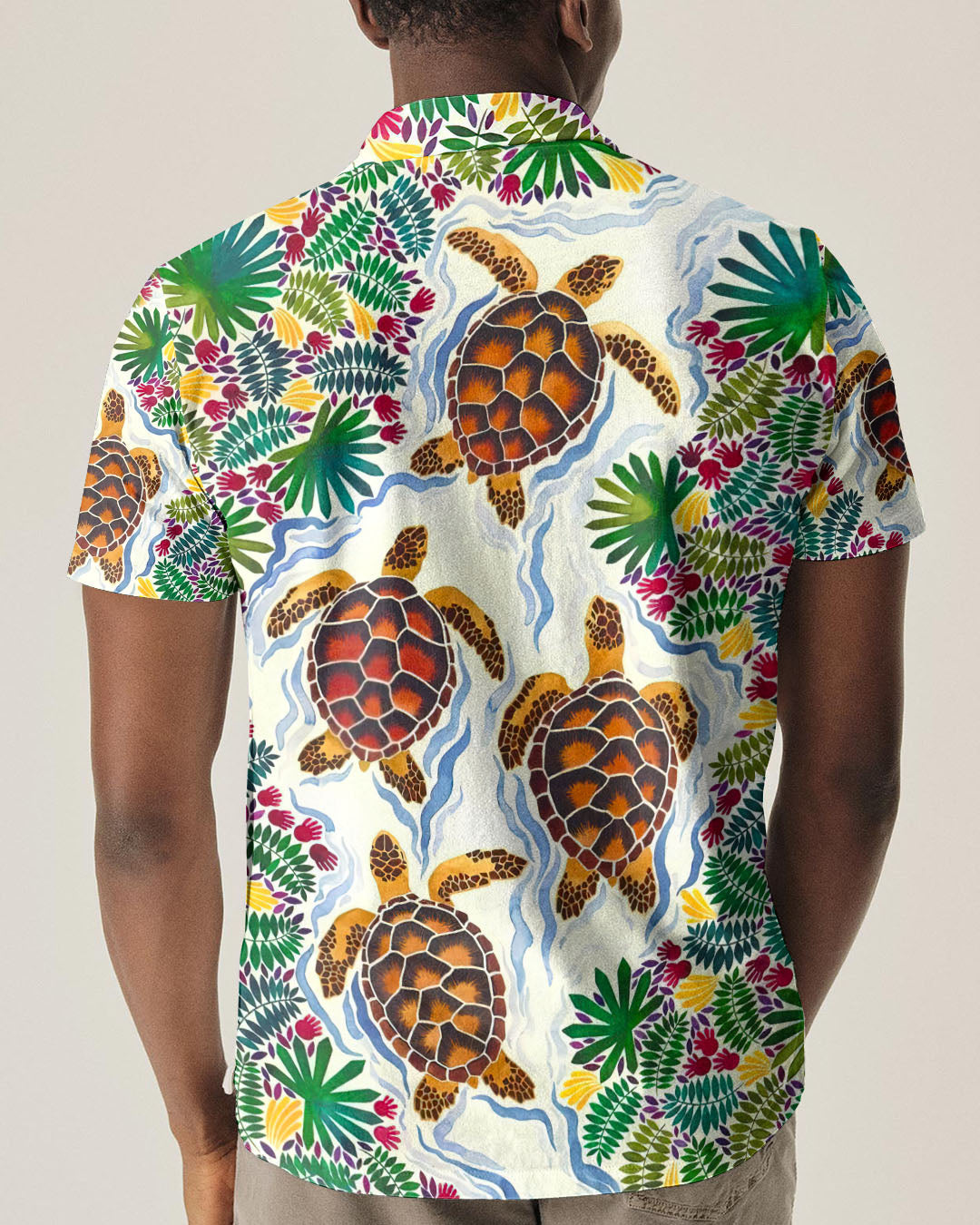 TROPICAL TURTLE  ALL OVER PRINT  - TLTW2105261