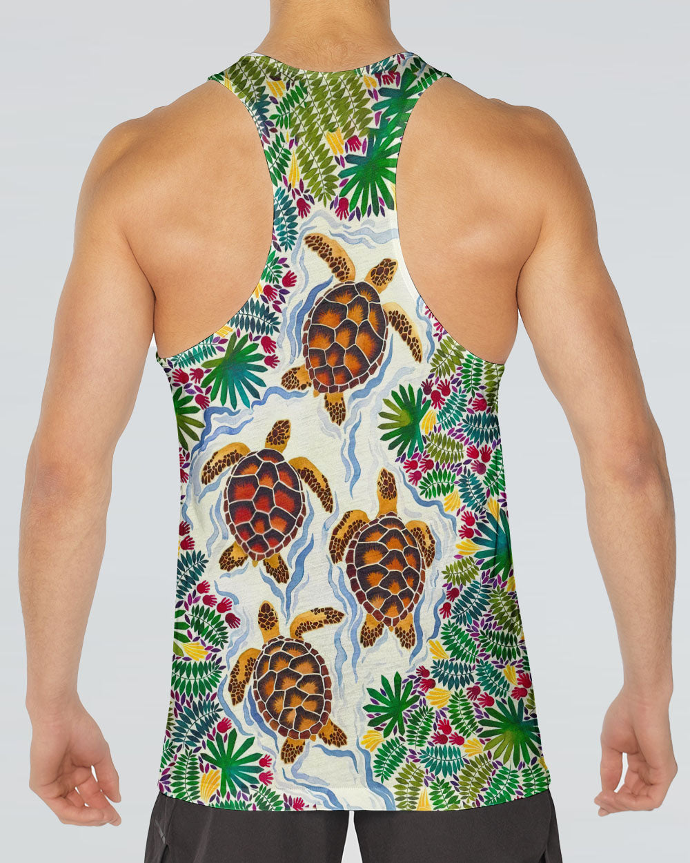 TROPICAL TURTLE  ALL OVER PRINT  - TLTW2105261