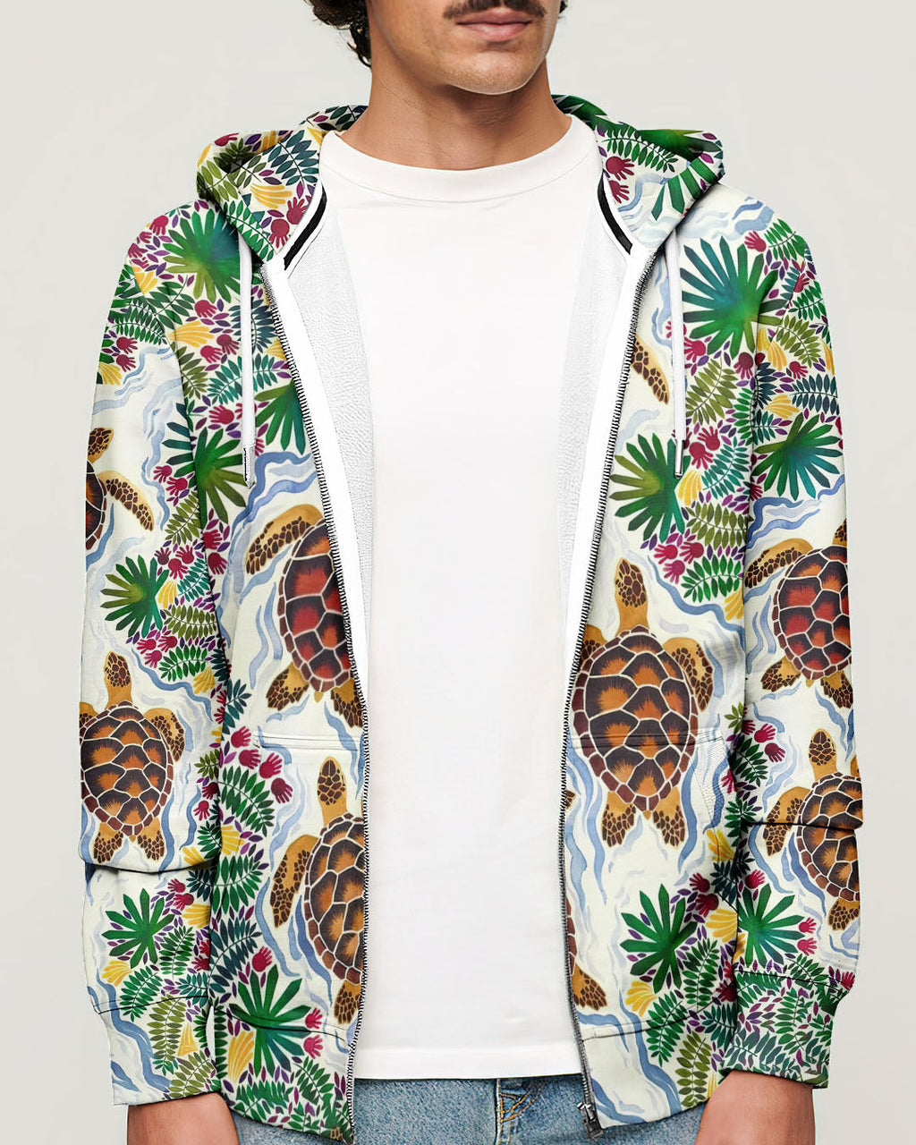 TROPICAL TURTLE  ALL OVER PRINT  - TLTW2105261