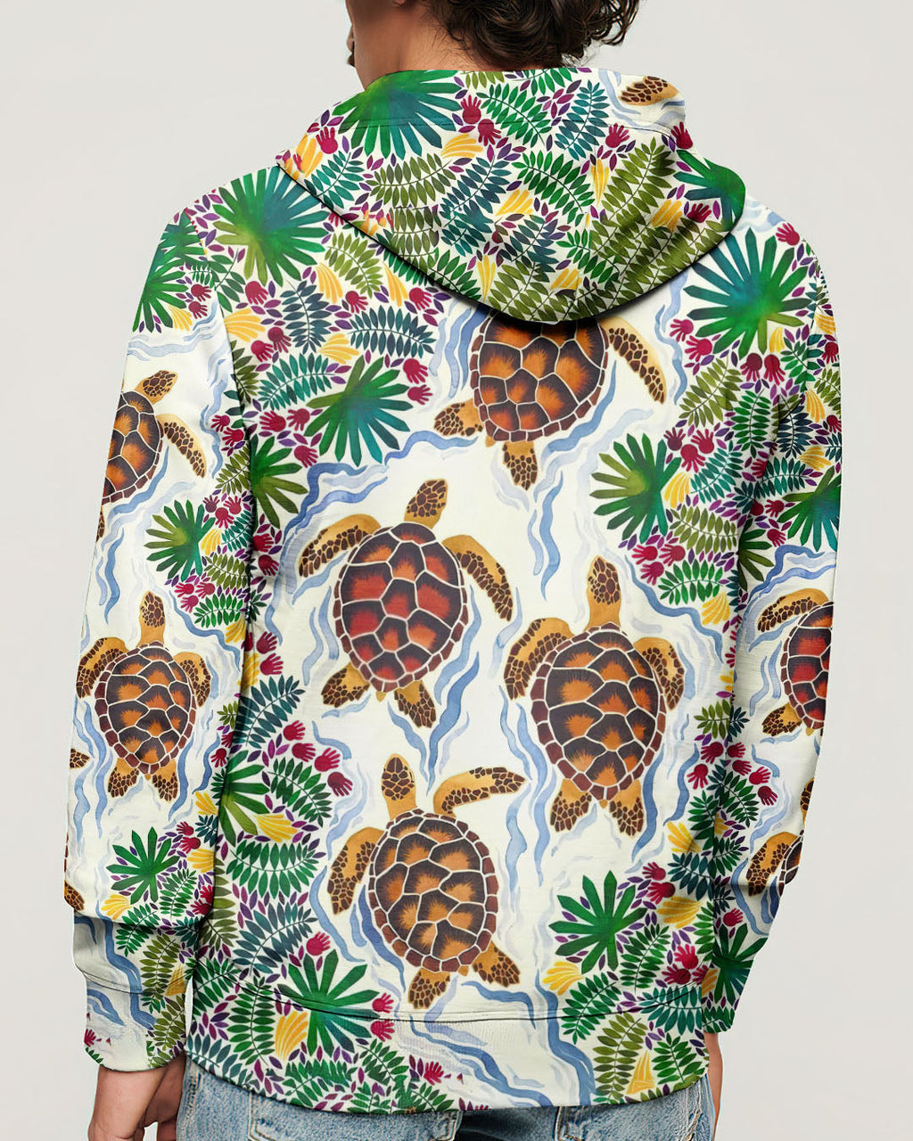 TROPICAL TURTLE  ALL OVER PRINT  - TLTW2105261