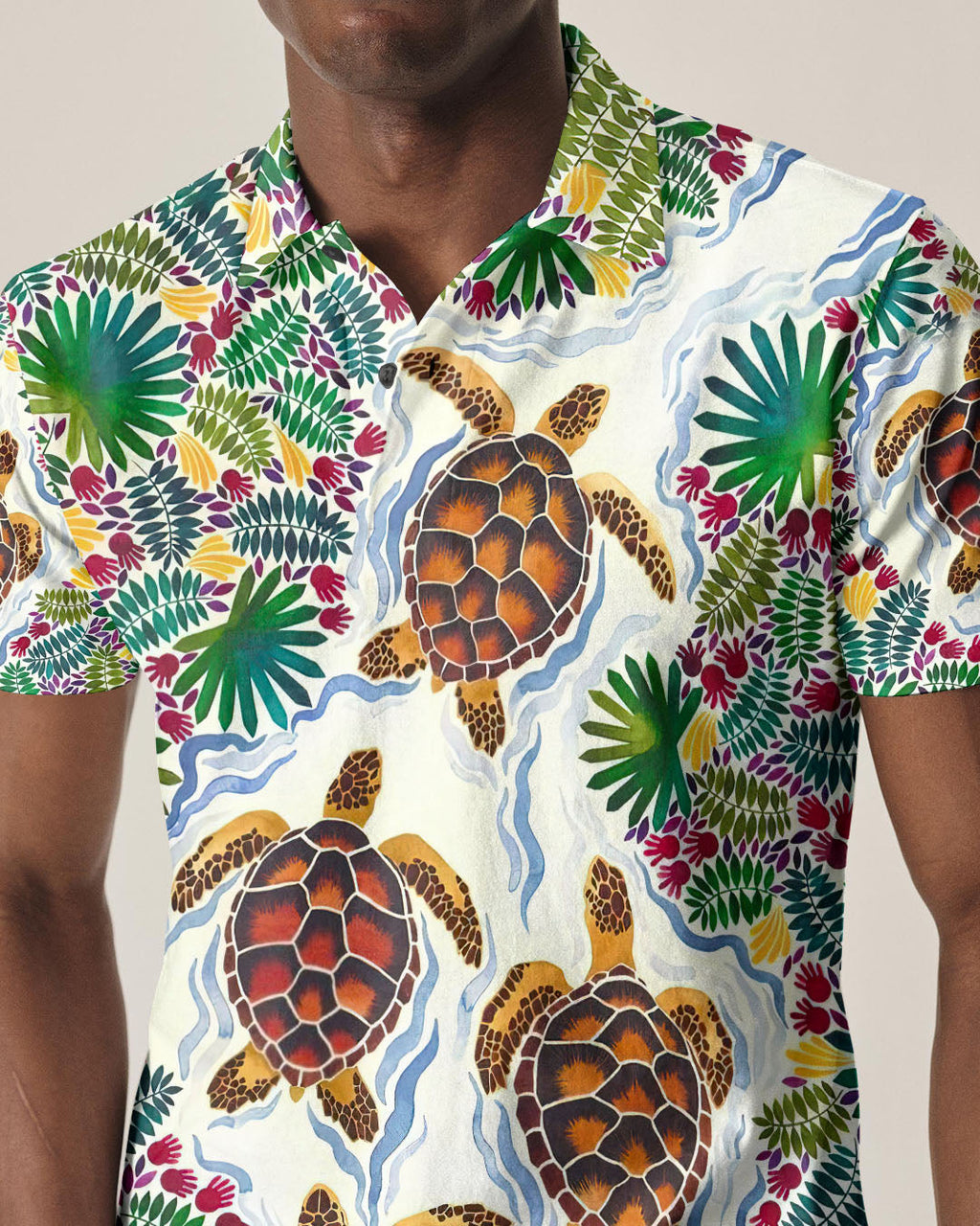 TROPICAL TURTLE  ALL OVER PRINT  - TLTW2105261