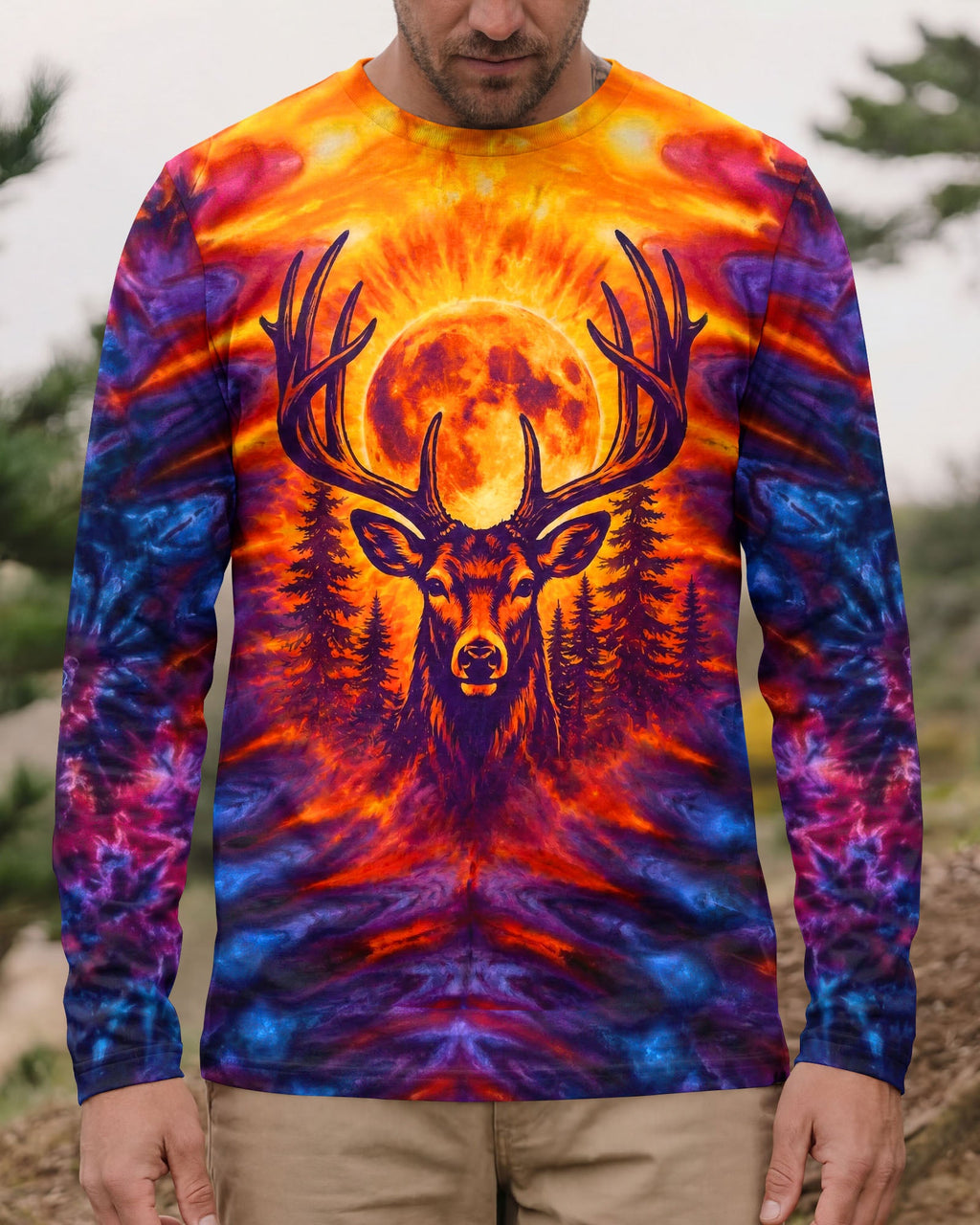BUCK AROUND AND FIND OUT DEER HUNTING  ALL OVER PRINT - TLTW2605265
