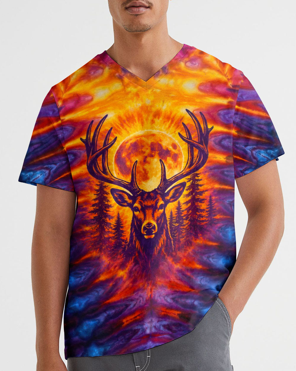 BUCK AROUND AND FIND OUT DEER HUNTING  ALL OVER PRINT - TLTW2605265