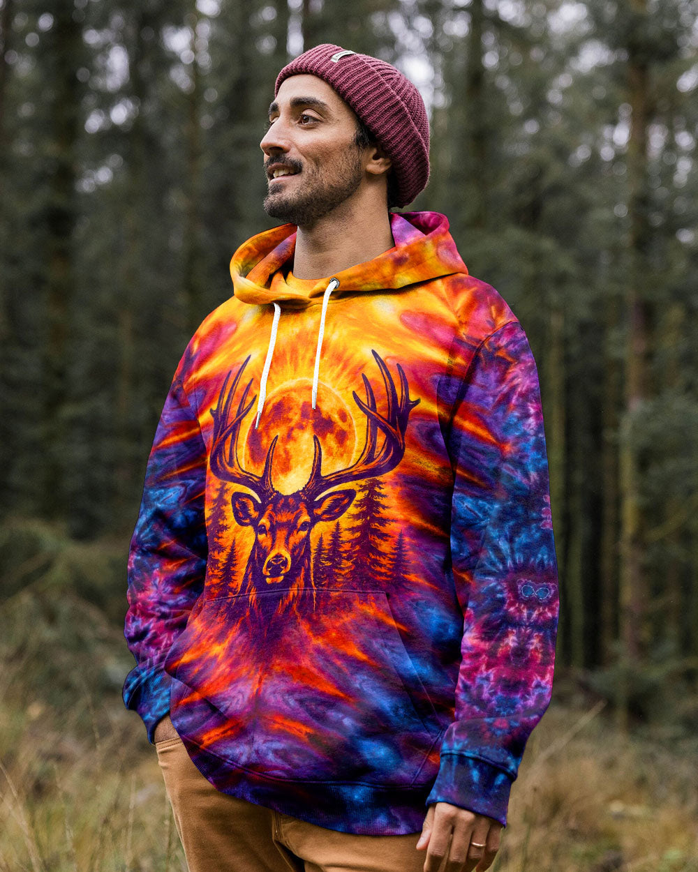 BUCK AROUND AND FIND OUT DEER HUNTING  ALL OVER PRINT - TLTW2605265