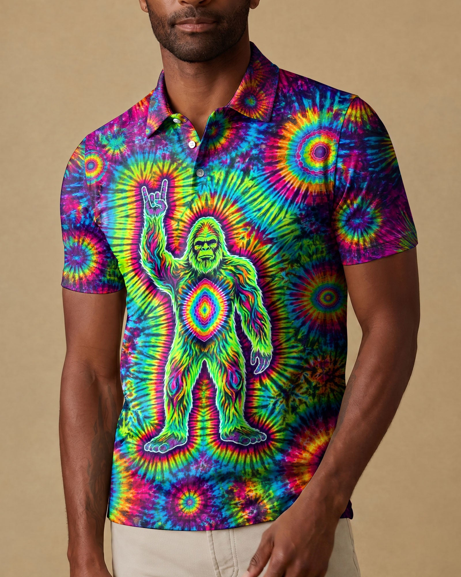 BIGFOOT ROCKIN' BURST ALL OVER PRINT  - TLTW2606263