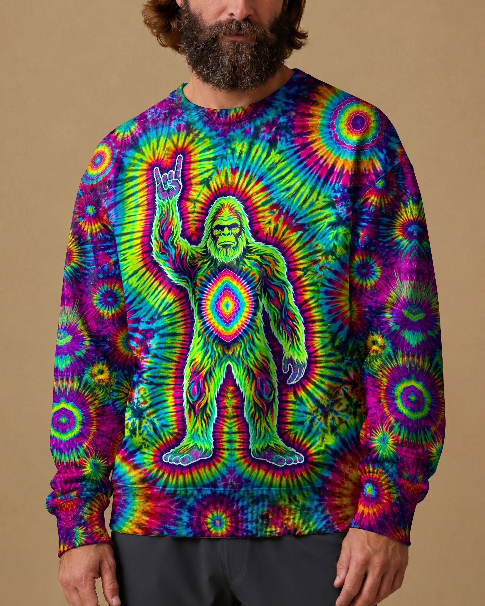 BIGFOOT ROCKIN' BURST ALL OVER PRINT  - TLTW2606263