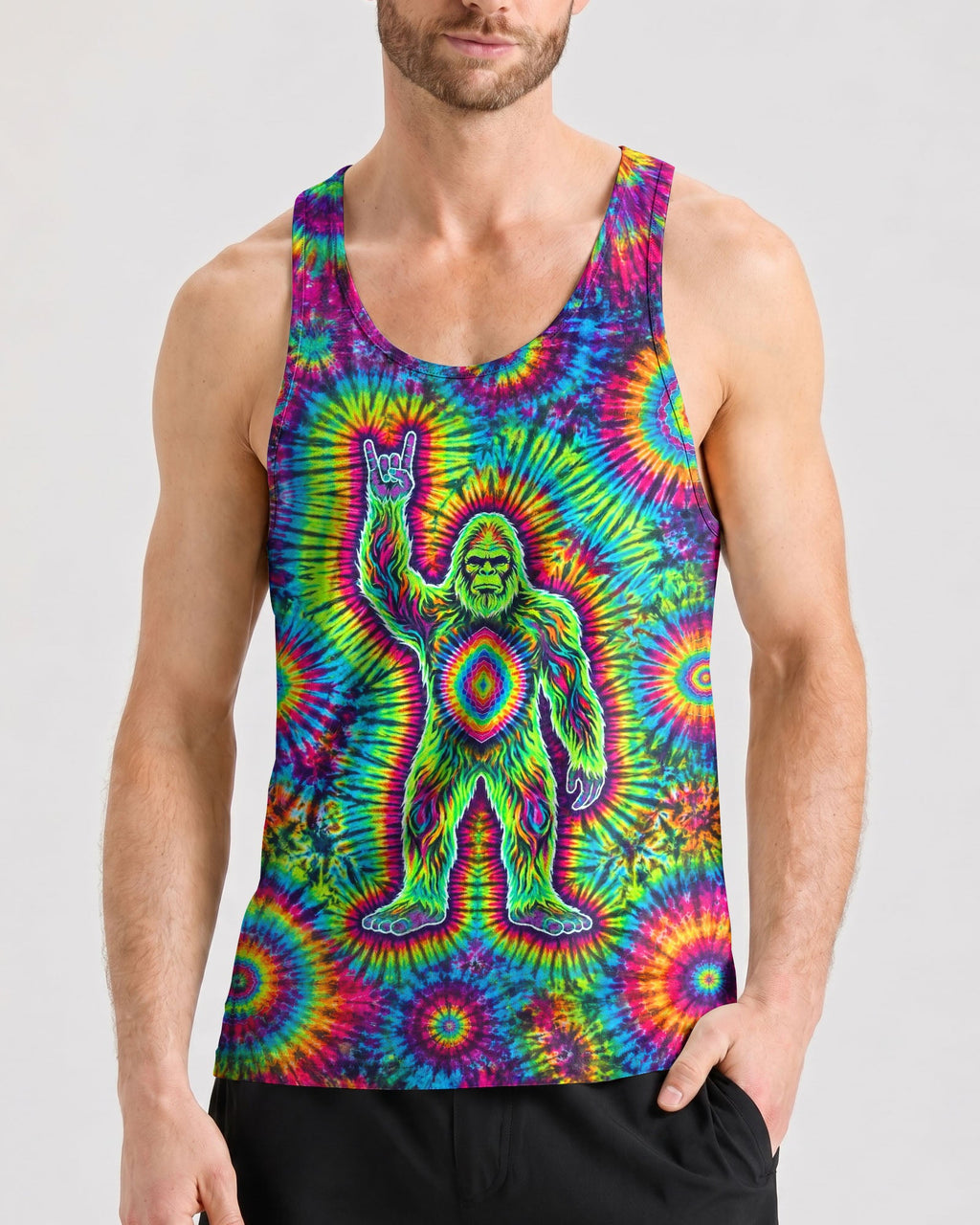 BIGFOOT ROCKIN' BURST ALL OVER PRINT  - TLTW2606263