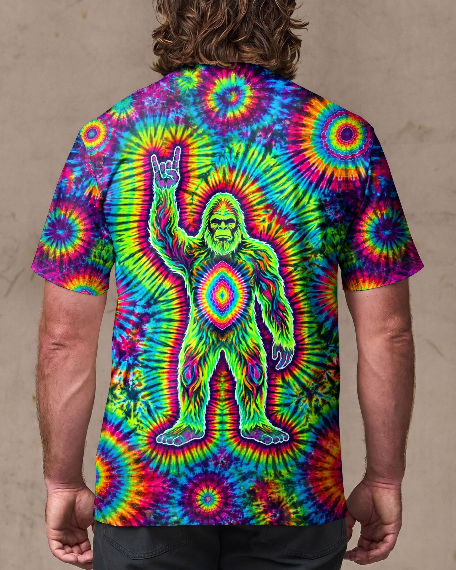 BIGFOOT ROCKIN' BURST ALL OVER PRINT  - TLTW2606263
