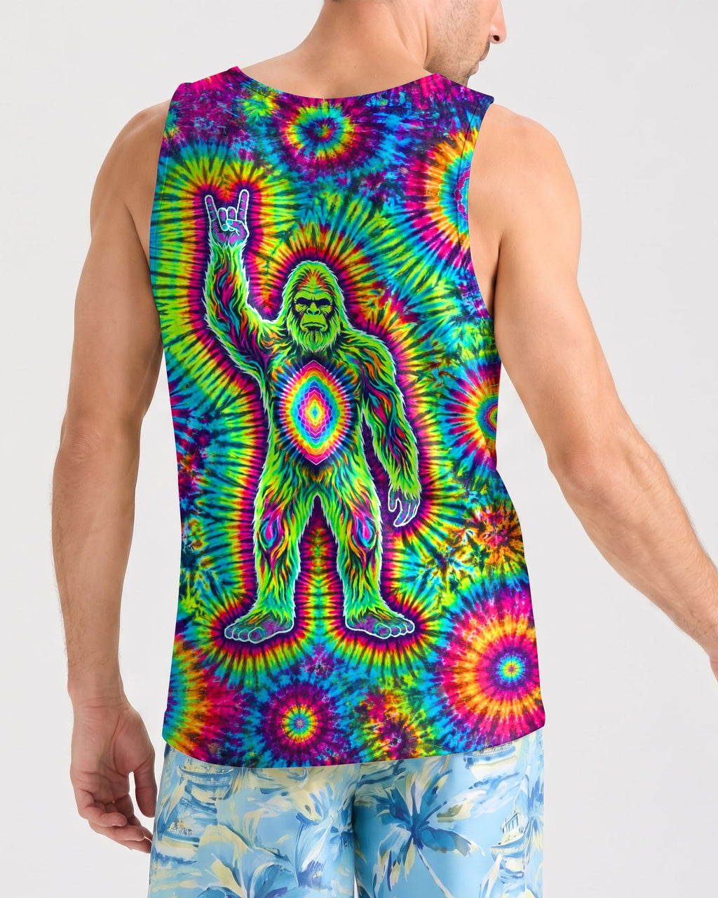 BIGFOOT ROCKIN' BURST ALL OVER PRINT  - TLTW2606263