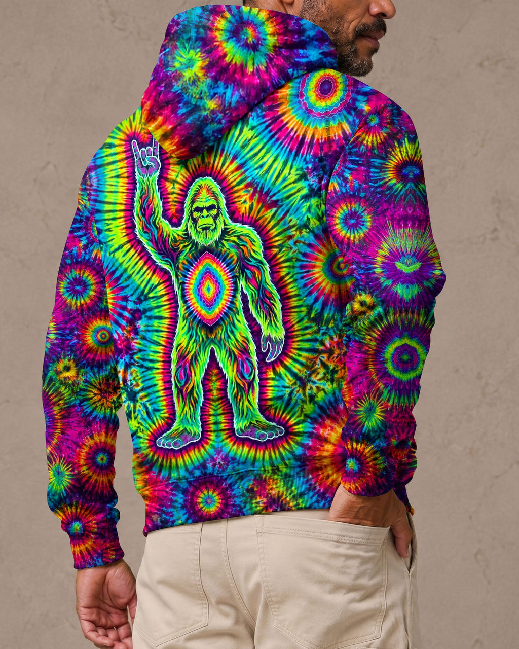 BIGFOOT ROCKIN' BURST ALL OVER PRINT  - TLTW2606263