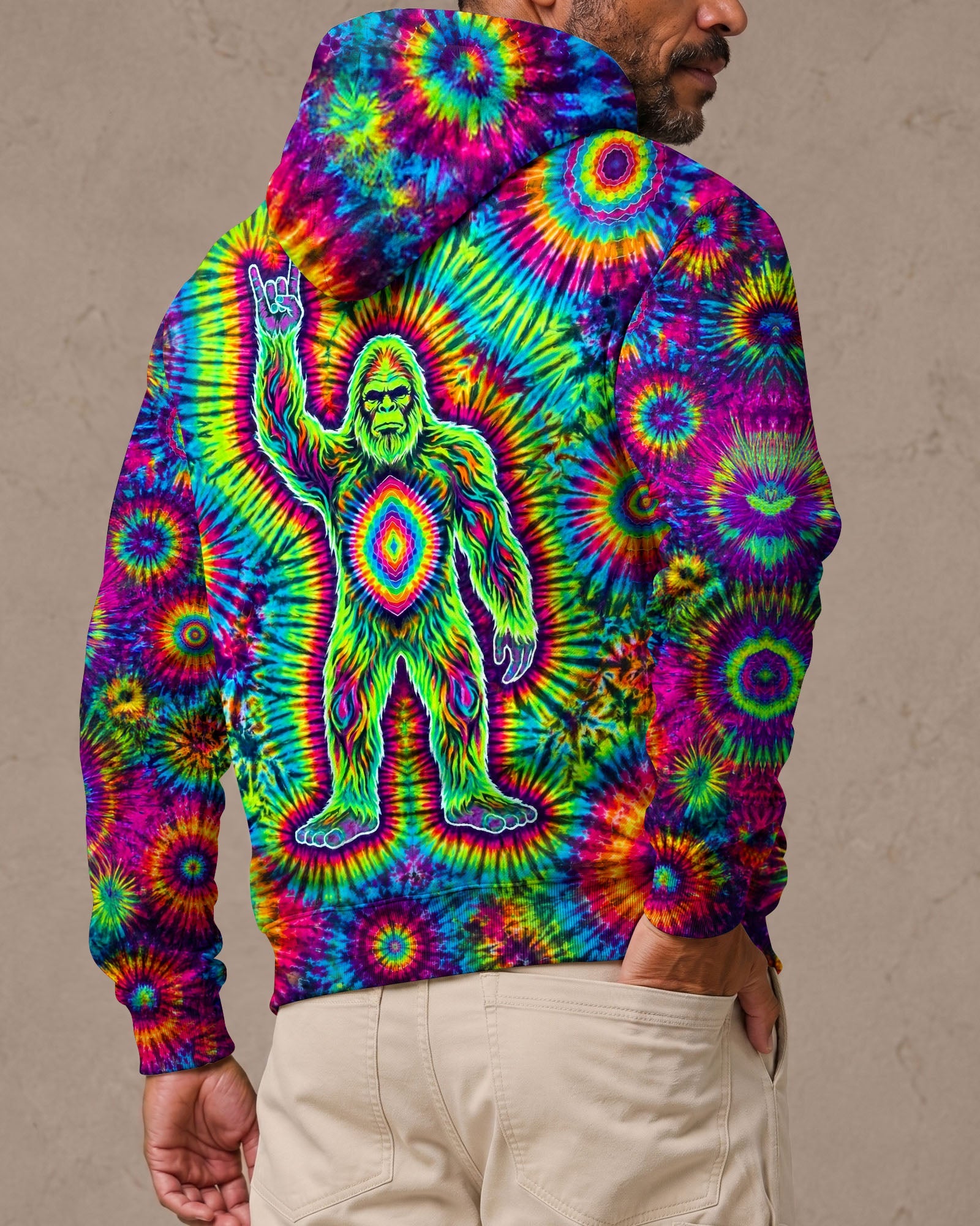 BIGFOOT ROCKIN' BURST ALL OVER PRINT  - TLTW2606263