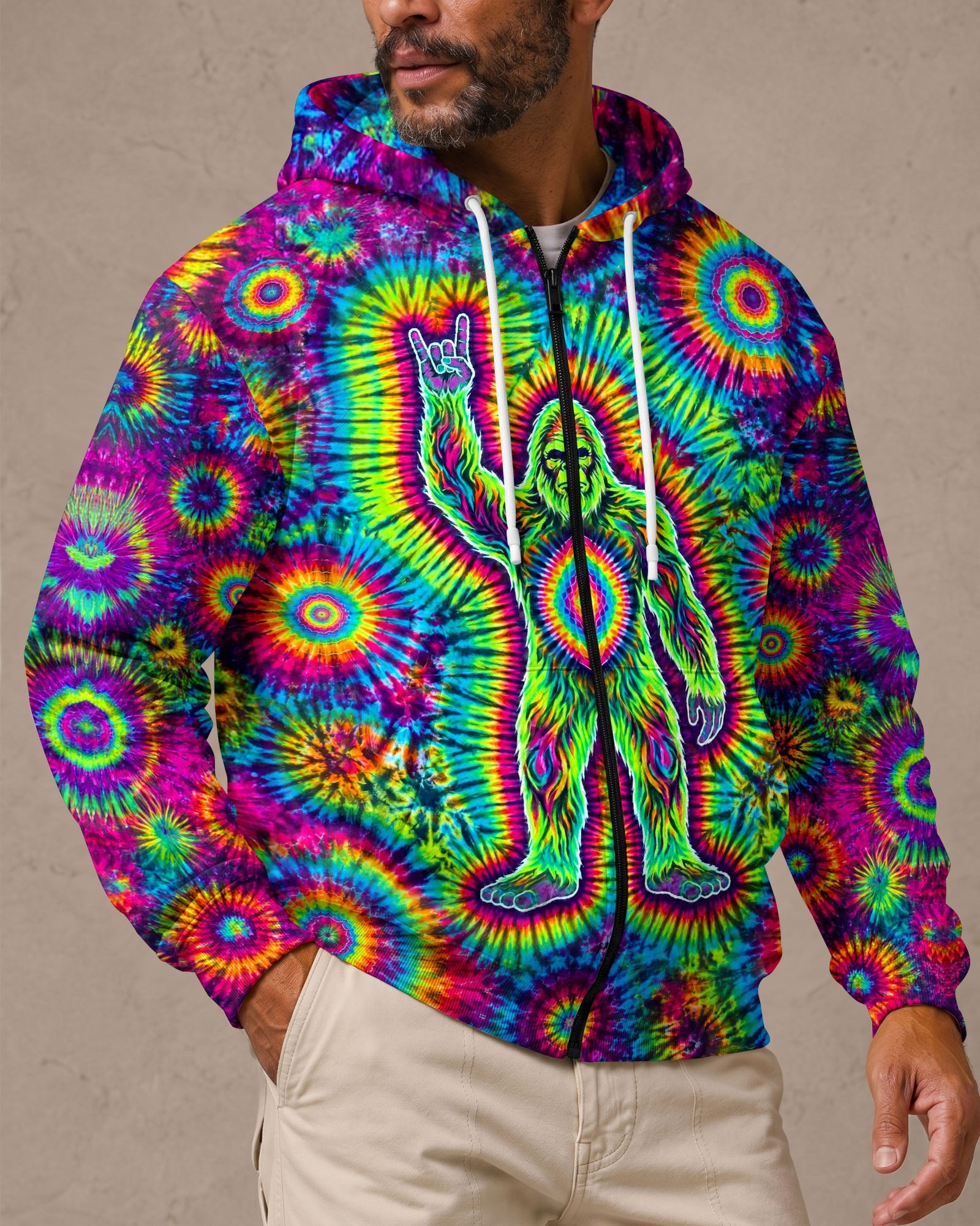 BIGFOOT ROCKIN' BURST ALL OVER PRINT  - TLTW2606263