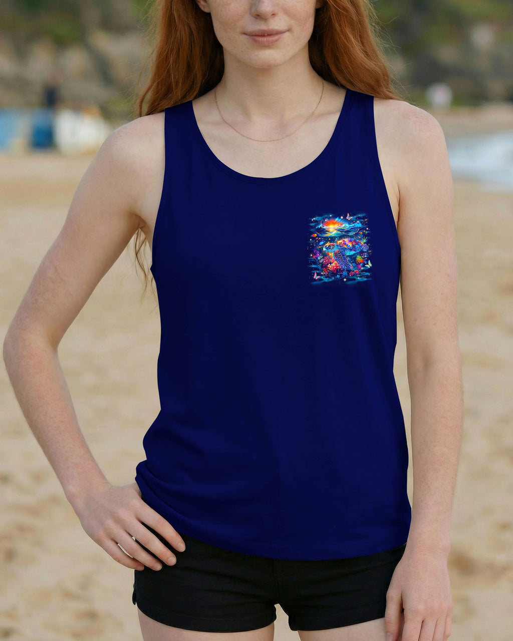 SALTWATER HEALS EVERYTHING TURTLE ALL OVER PRINT - TYLN0207262