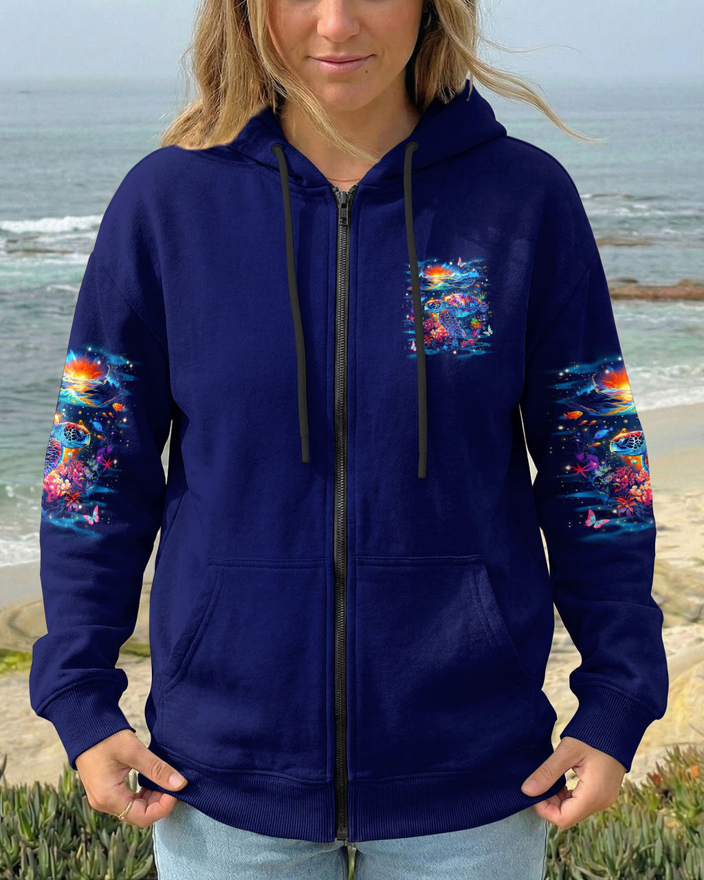 SALTWATER HEALS EVERYTHING TURTLE ALL OVER PRINT - TYLN0207262